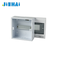 Boîtier de distribution électrique en métal sur mesure pour intérieur, 6 voies, type surface, boîte de disjoncteurs, équipement de distribution d'énergie, indice de protection IP30, 220V-380V, 150A
