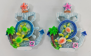 Imán de Refrigerador con Forma de Delfín, Decoración para el Hogar, Recuerdo Turístico Ecológico de Resina, Serie Océano - Product Image 4