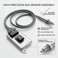 Sensor de NOx TB 24V 5WK9 6615F 5801754015 para IVECO Stralis Trakker Eurocargo Euro 5 SCR Aftertreatment con 1 año de garantía