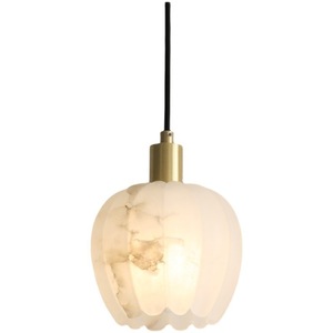Luminaire suspendu moderne minimaliste en marbre pour chambre à coucher, lustre créatif personnalisé par un designer - Product Image 3