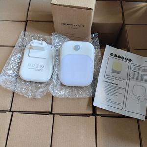 儿童托儿所走廊浴室用运动传感器自动开关闭发光二极管夜灯插入墙壁夜灯 - Product Image 6