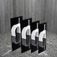 RUNBO Clips de fixation carrés blancs en PE pour câbles, clips de fixation carrés à clouer 12 mm, clips de gestion de câbles pour maintien de fils