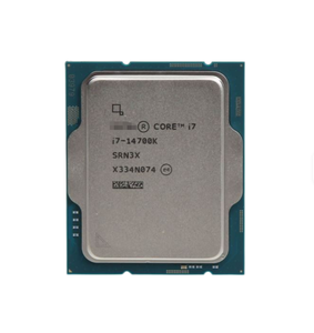 ใหม่ i7-14700K สูง16-core แคช33MB L3 10nm LGA 1700เดสก์ท็อปโปรเซสเซอร์64-bit Virtualization สนับสนุน - Product Image 1