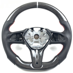 <span class=keywords><strong>Volant</strong></span> en fibre de <span class=keywords><strong>carbone</strong></span> personnalisé amélioré pour Infiniti Q50 Q50L Q60 Q60S Accessoires intérieurs de voiture - Product Image 3