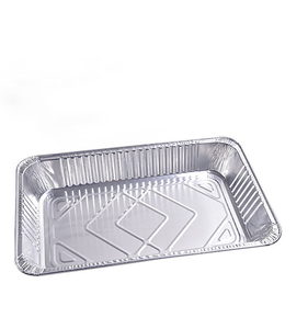 Envases Rectangulares de Aluminio Personalizados de Todo Tipo 525S 525M <span class=keywords><strong>525D</strong></span>, Envases de Aluminio Desechables de Grado Alimenticio de Alta Calidad - Product Image 4