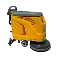 NOUVEAU Nettoyeur de sols automatique, laveuse-sécheuse pour marbre, équipement de nettoyage autoporté pour usine, entrepôt, supermarché
