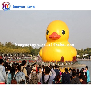 Ngoài trời nước quảng cáo Inflatable vịt mô hình lớn màu Vàng cao su vịt cho thương mại - Product Image 5