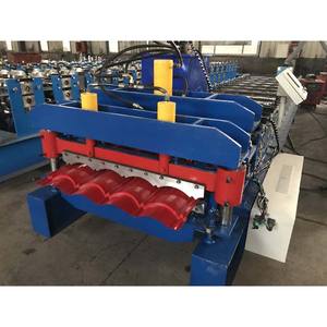 Panneau standard couleur enduit 800 couleur acier rouleau formant la <span class=keywords><strong>machine</strong></span> - Product Image 4