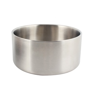 Bols de serveur à double paroi en acier inoxydable avec couvercle et plateau - Product Image 4