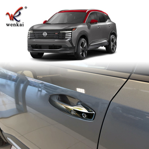 Accessoires de voiture Bande de protection pour poignée de porte latérale de voiture Exdoor Bowl Sticker Trim pour Nissan Kicks 2024 2025 - Product Image 3