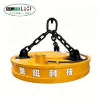 Lève-charge électromagnétique robuste pour pont roulant - Aimant de levage pour recyclage de ferraille pour équipement de levage de pont roulant