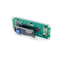 Módulo adaptador de interfaz serie IIC/I2C para pantalla LCD1602+I2C 1602 16x2 1602A azul/verde