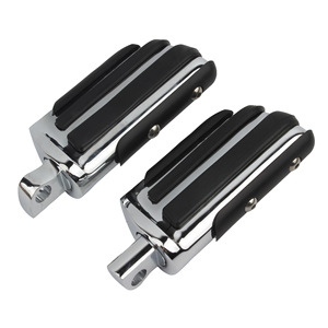 Zuqing – pédales avant et arrière pour moto, en alliage d'aluminium, électroplaqué noir, pour Harley X48 XL883 1200 Dyna Road King Fat Boy - Product Image 4