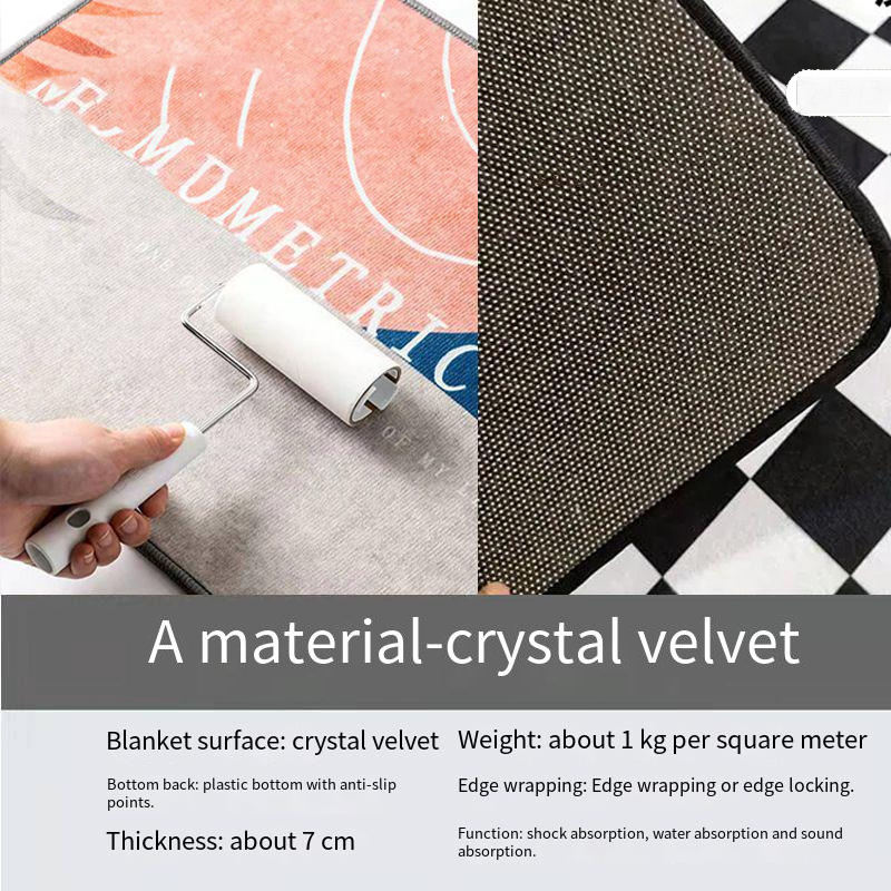 Un velours de cristal de matière