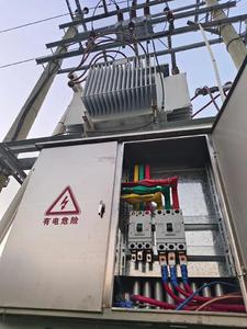 หม้อแปลงไฟฟ้าแบบจุ่มน้ำมันสามเฟส 10kV แบบแกนสามมิติ สำหรับอาคารโรงเรียน - Product Image 3