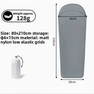 Портативный Сверхлегкий нейлоновый зимний конверт эластичный стиль легкий открытый туристический походный спальный мешок - Product Image 2