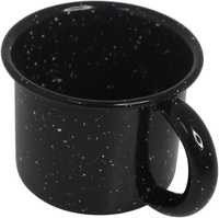 Tasse en émail tacheté de 12oz avec logo personnalisé Tasse en métal réutilisable de haute qualité avec un design mignon marbré Capacité de 350ml