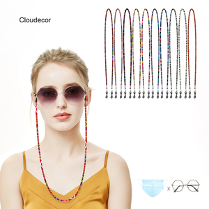 Correa Plana <span class=keywords><strong>para</strong></span> <span class=keywords><strong>Gafas</strong></span>, Cordón Desmontable de Colores <span class=keywords><strong>para</strong></span> Lentes, <span class=keywords><strong>Gafas</strong></span> de Sol, Estilo Étnico, Cadena <span class=keywords><strong>para</strong></span> <span class=keywords><strong>Gafas</strong></span>, Cordón - Product Image 6