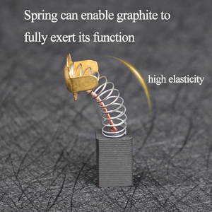 Pièces détachées pour outils Jeu de brosses en carbone de  Accessoires pour meuleuses d'angle Brosses en carbone électriques - Product Image 5