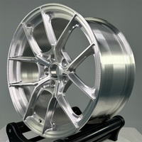 Rines de Aleación Forjados Personalizados de 17-24 Pulgadas, Acabado Transparente, 5x120 para BMW F30, Alfa Romeo, Tesla
