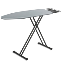 Planche à repasser européenne pliable, résistante aux brûlures et aux taches, de type vertical, pour usage domestique et dans les armoires