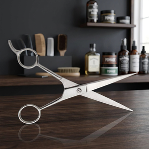 Ciseaux à cheveux professionnels en acier inoxydable, lame affûtée, manche long, pour droitiers, ciseaux de coiffure - Product Image 4