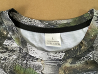 Vêtements de pêche en plein air vêtements de camouflage arbre véritable chemise de camouflage chasse robe chemise pêche à manches longues chemises de chasse pour hommes