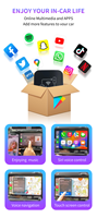 Adaptador automático inalámbrico universal Carplay Android para Apple Dongle Conexión de caja inteligente USB carplay