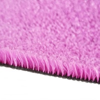 Tapis de pelouse à moindre coût en gazon vert artificiel amical ZC 7mm 10mm 15mm