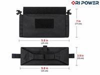 Pochette médicale en nylon ORI-POWER avec logo personnalisé, compatible MOLLE, trousse de traumatologie compacte d'urgence avec garrot et ciseaux
