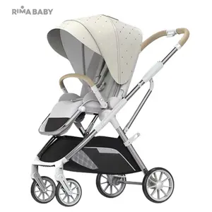 Venta al por mayor barato Carrinho De Bebe 2 En 1 Poussette Carriage Kinderwagen lujo cochecito de viaje cochecito de bebé 3 en 1 cochecito para bebé