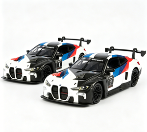 Modellino Auto Sportiva <span class=keywords><strong>Muscle</strong></span> Car da Corsa in Scala 1:24, Veicolo da Collezione in Metallo Pressofuso - Product Image 3