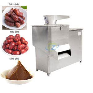Presse à dattes et à pulpe motorisée en acier inoxydable, 380V, capacité 250-500kg/h, certifiée CE/ISO - Product Image 2