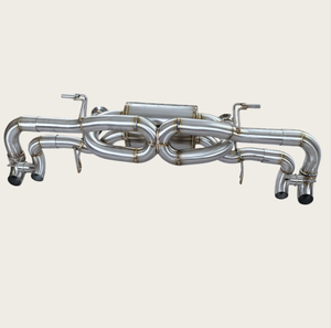 Système d'échappement performant pour <span class=keywords><strong>Audi</strong></span> <span class=keywords><strong>R8</strong></span> V8 4.2L <span class=keywords><strong>2008</strong></span> avec silencieux à soupape de contrôle en acier inoxydable 304 - Product Image 6