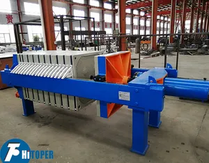 Equipo de prensa de filtro de membrana de deshidratación, usado para tratamiento de aguas residuales, gran oferta