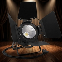 Projecteur COB ALJLDG 200W avec contrôle DMX512, portable, IP33, pour discothèque, bar, éclairage de travail