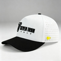 Gorra de Béisbol de 5 Paneles con Visera Curva, Secado Rápido y Transpirable, Logotipo Bordado Personalizado, Unisex, para Senderismo y Navegación, Directo de Fábrica HS41