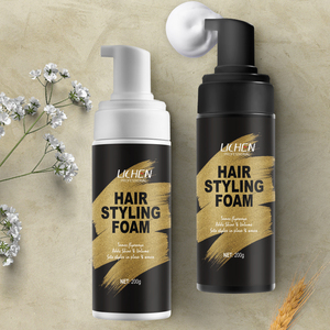 Du Lịch Kích Thước Bán Buôn Tạo Kiểu Bọt Curl Kiểm Soát Customise Achohol Miễn Phí Tạo Kiểu Tóc Mousse Giữ Thêm Cho Tóc Xoăn - Product Image 1