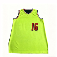 Fournisseur d'usine – Nouveauté : Maillot de basketball sans manches personnalisé par sublimation, petit MOQ, tout design avec nom d'équipe, logo et étiquette, unisexe