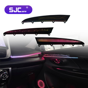 Kit d'éclairage ambiant SJC Auto 64 couleurs pour <span class=keywords><strong>Toyota</strong></span> Vios/<span class=keywords><strong>Yaris</strong></span> L/<span class=keywords><strong>Yaris</strong></span> 2014-2022, éclairage dynamique intérieur de voiture, symphonie LED - Product Image 1