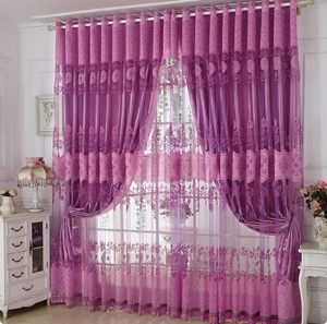 <span class=keywords><strong>2025</strong></span> cao cấp phong cách Châu Âu hai lớp dù để che nắng rèm cửa Hoa Bắc Âu thiết kế đơn giản màn cho phòng khách bao gồm nhà - Product Image 1