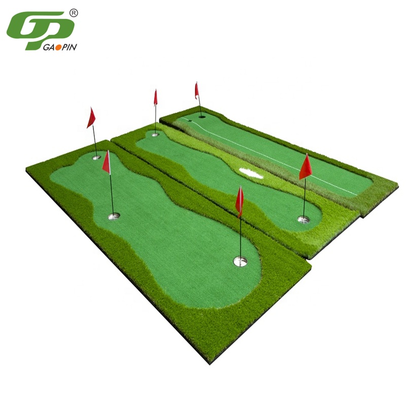 Home Golf Green-Langlebige Indoor Putting Green-Tragbare Golf-Trainings geräte Golf-Trainings matten für zu Hause