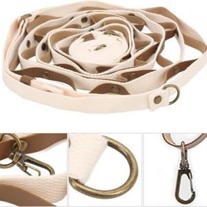 Outdoor Camping Hanging Rope 5cmx15m PU Leather Webbing Portable Clothesline For Tent Gear Storage - Product Image 5
