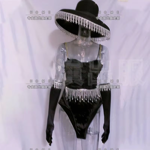 Ropa de Alta Gama Hecha a Medida, Estilo Vintage, para Baile de Escenario, Auditorio, Grupo, Estilo Gogo, <span class=keywords><strong>Sensual</strong></span>, para Mujer, 100% Poliéster, Ropa DS - Product Image 3