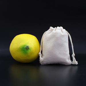 Customizable Canvas Cotton Double <b>String</b> Handbag Shoe Dust Drawstring <b>Bag</b> Recyclable Eco-Friendly for Food Snack Packaging Logo - Product Image 3