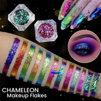 SHYZ Pigment Holographique Caméléon Inorganique pour Vernis à Ongles, Paillettes Cosmétiques, Plus de 100 Types, Certifié MSDS, Pigment de Revêtement