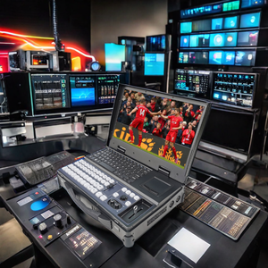 Apparecchiature per switcher Video di trasmissione virtuale multifunzione multifunzione per Radio e <span class=keywords><strong>TV</strong></span> - Product Image 4