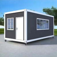 Casa Contenedor Modular Desmontable Personalizada, Transpirable, Ignífuga y Aislante para Oficina, Taller, Granja, Dormitorio