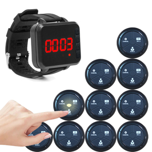 Nhà hàng máy nhắn tin hệ thống cổ tay Watch nút gọi không dây Bar & nhà hàng khách bảng nút gọi - Product Image 1