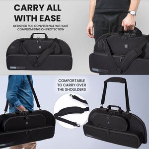 Accessoires de chasse multifonctions haute performance pour le tir à l'arc, sac pour arc à poulies, étui souple pour arc, organisateur de flèches - Product Image 3
